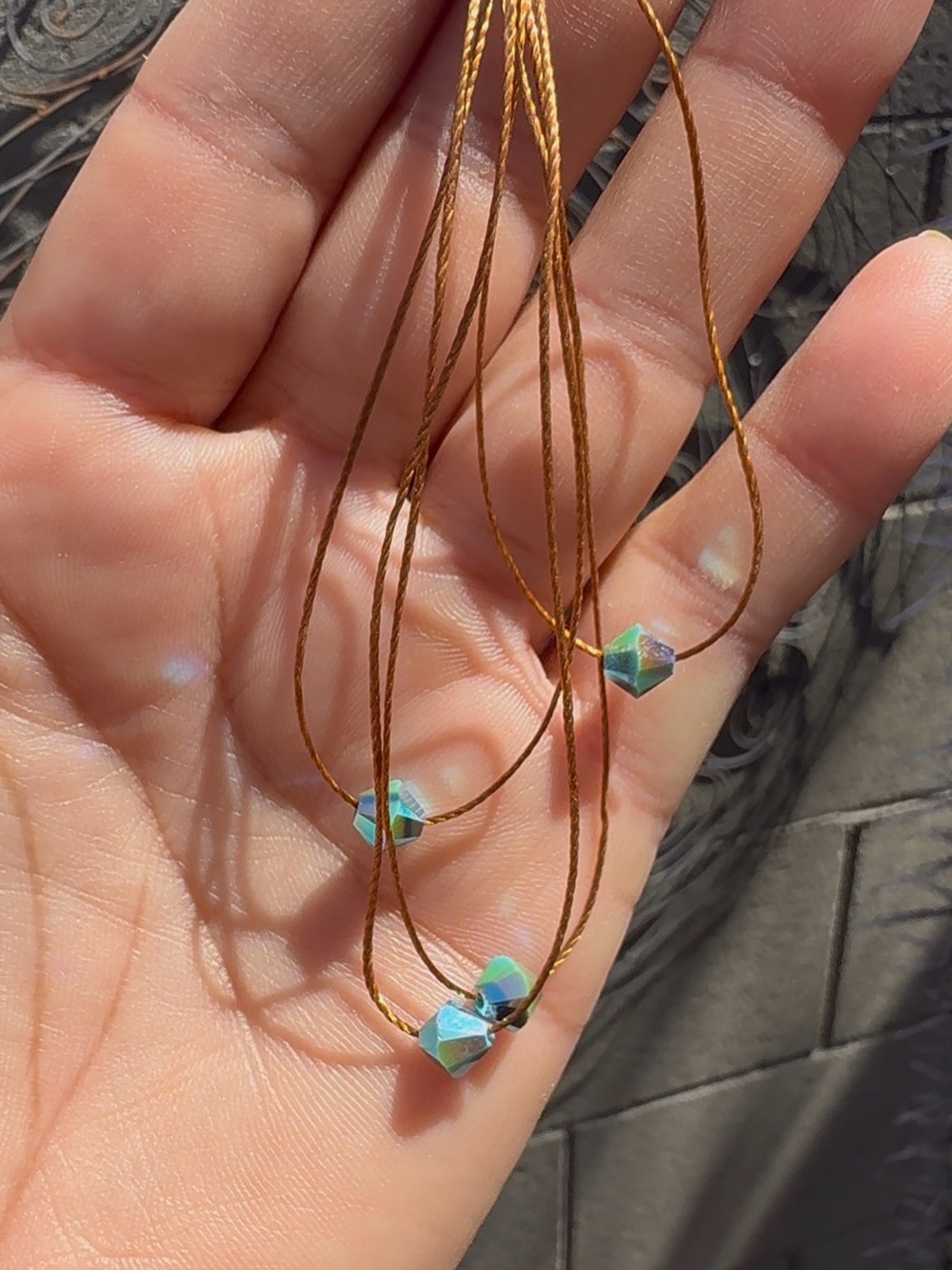 Delicate Swarovski Crystal Necklace
